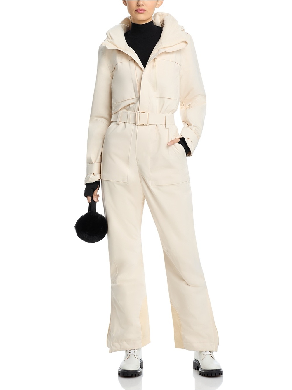 Halfdays NWT Murphy Ski Suit in Oatmilk